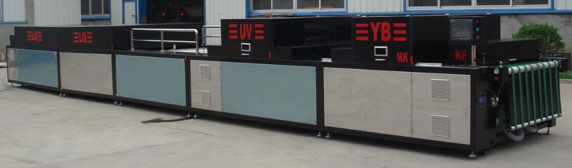 UV干燥隧道爐生產線